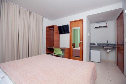 Flat A Beira Mar De Joao Pessoa Com Ar酒店 外观 照片