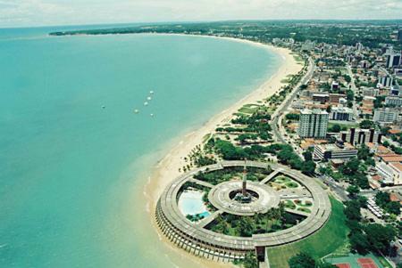Flat A Beira Mar De Joao Pessoa Com Ar酒店 外观 照片