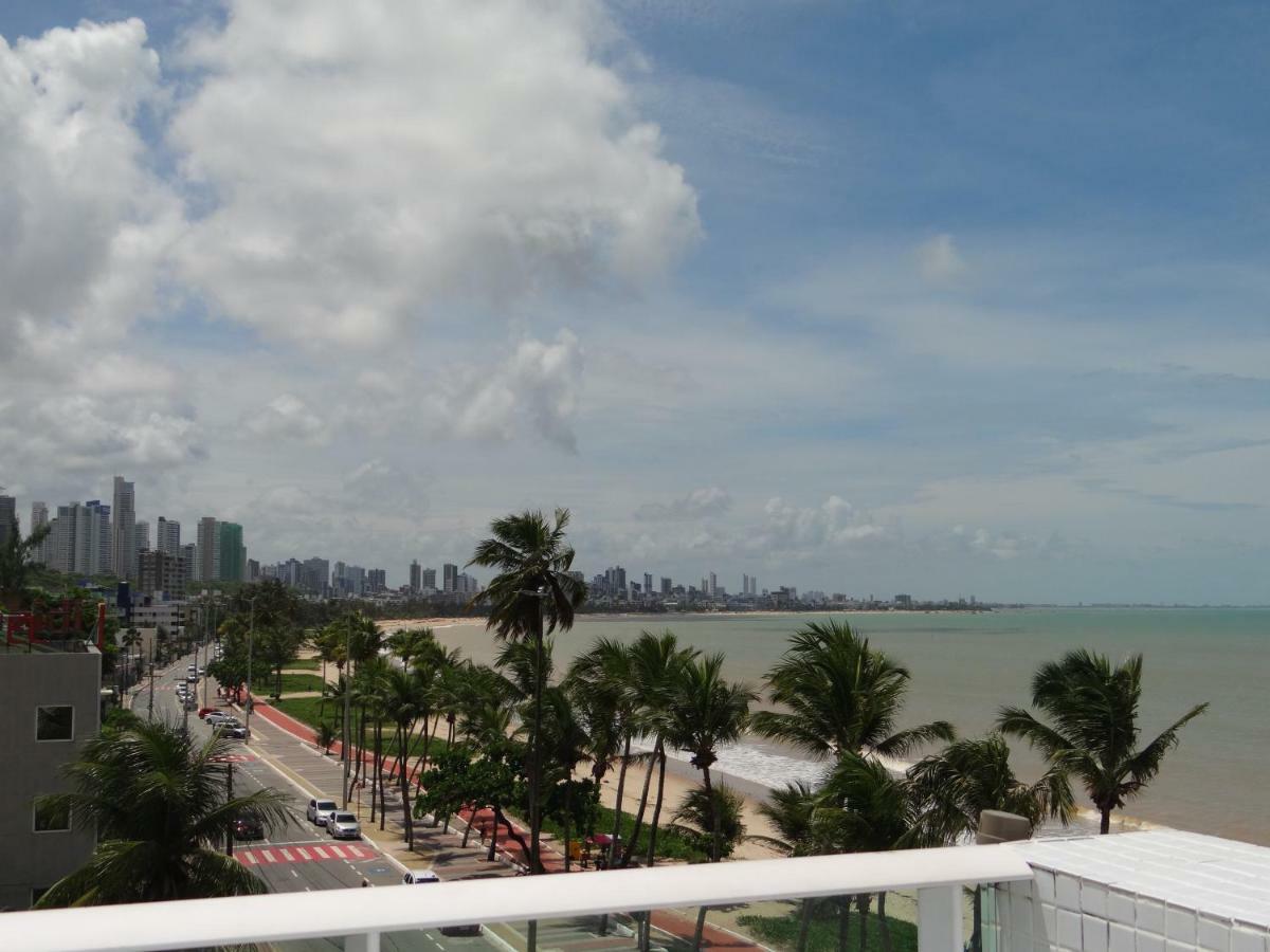 Flat A Beira Mar De Joao Pessoa Com Ar酒店 外观 照片